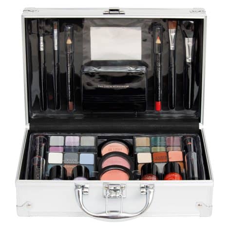 Markwins L’Atelier de Couleur – Mallette de Maquillage Bon Voyage – Kit Pro pour Yeux, Ongles et Lèvres – Cadeau Maquillage pour Femmes, Filles et Ados.