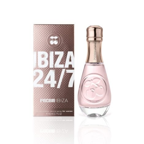 Parfum Pacha Ibiza – Ibiza 24/7, Fragrance Florale et Orientale aux Agrumes : Bergamote, Pomme Verte, Freesia, Iris et Vanille – 80 ml