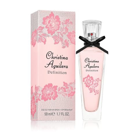 Parfum de luxe pour femme, Christina Aguilera Definition. Notes orientales et florales. Vaporisateur élégant.