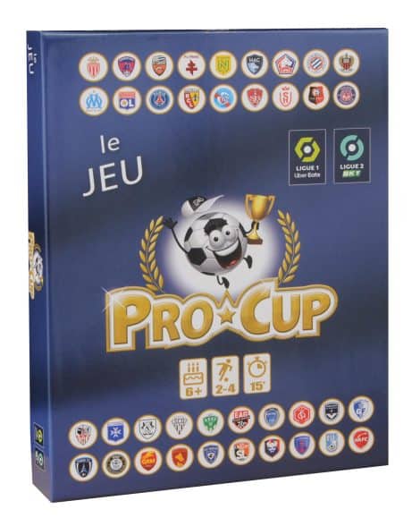 Procup – Jeu de société de la Ligue de Football Professionnel pour les fans français.