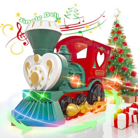 Train de Noël KINSAM pour enfants de 2 à 6 ans. Cadeau idéal pour les petits.