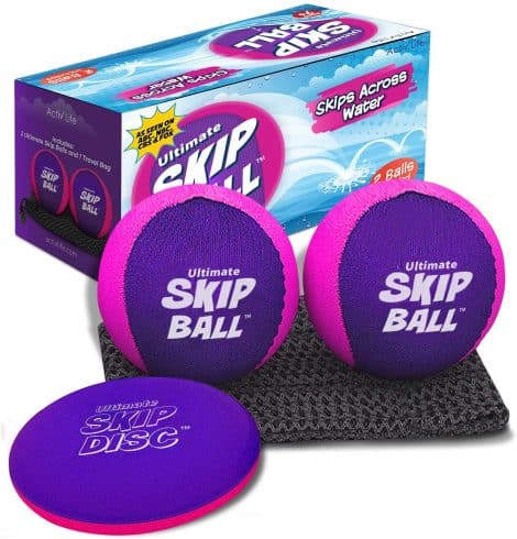 Balle de Saut Ultime Activ Life (Rose/Violet) – Jeu d’Extérieur 2022, idéal pour les filles et adolescentes !