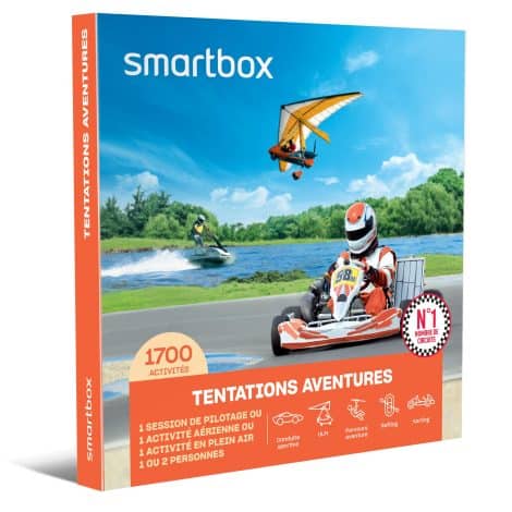 Coffret Cadeau Aventure et Sensations pour 2 à 4 personnes – Idée Cadeau Loisirs.