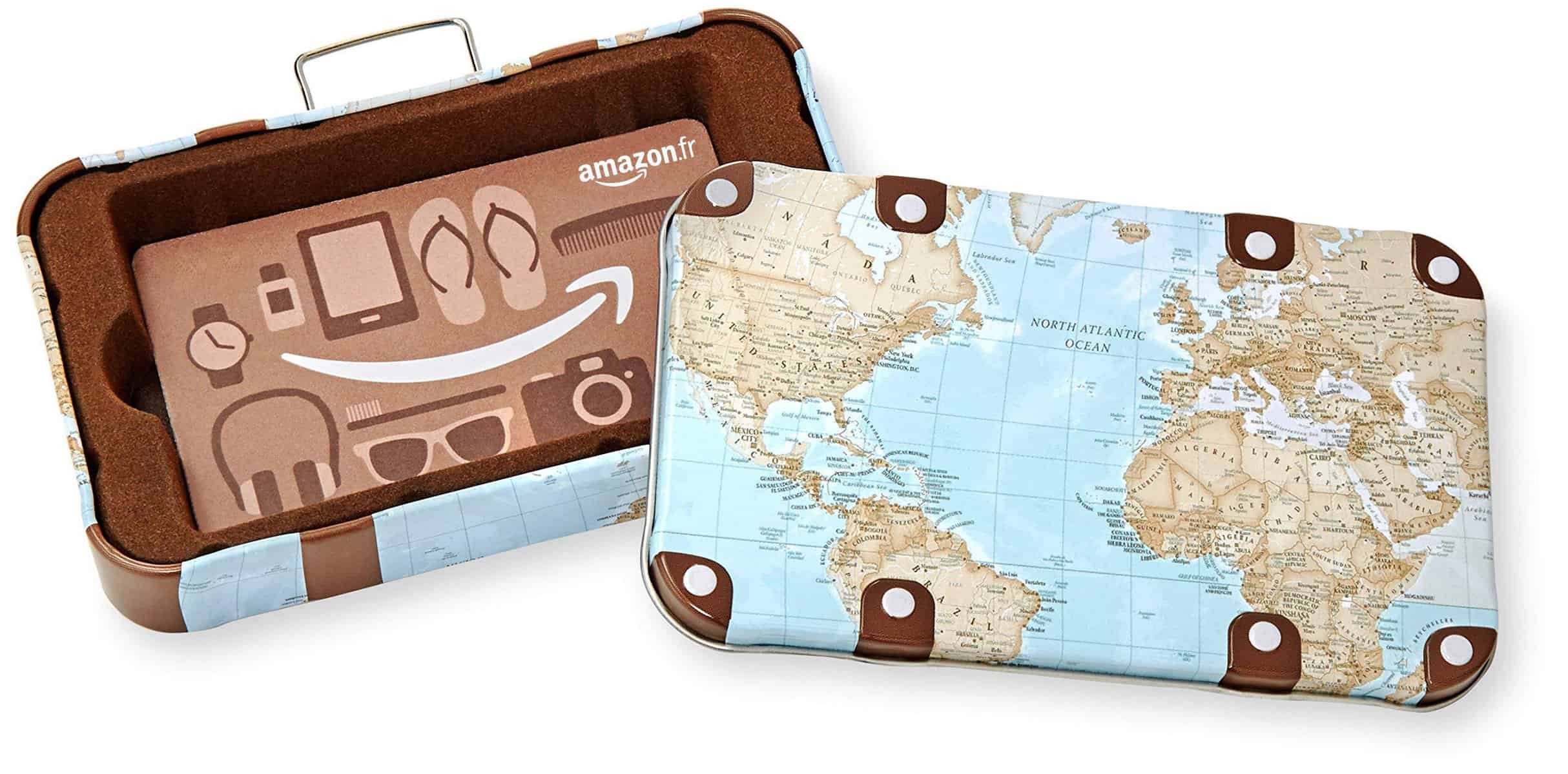 Carte cadeau Amazon.fr - Dans un Coffret voyage