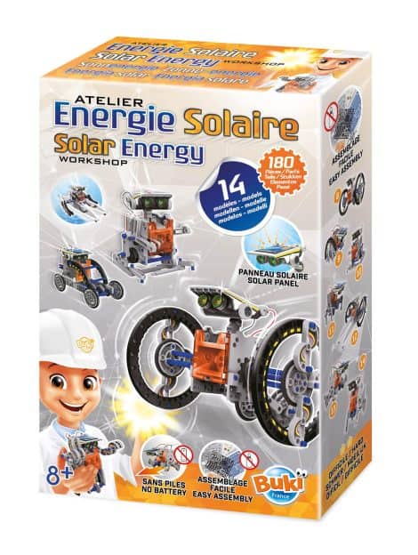 Constructeur solaire multifonctionnel Buki – 7503 : 14 outils combinés pour une énergie durable.