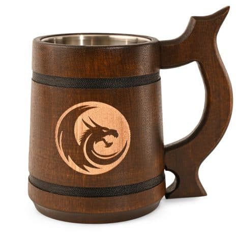 TASSE VIKING 0.6 L | Choisissez votre bière préférée | Parfait pour Noël | Cadeau idéal pour homme!