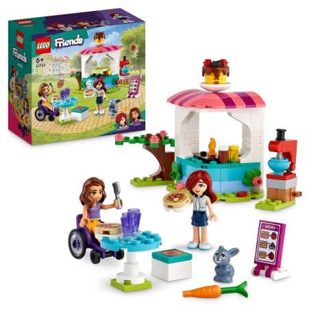 LEGO 41753 Friends La Crêperie, un amusement créatif pour les enfants dès 6 ans avec des mini-poupées et une figurine de lapin. Idéal comme cadeau pour les petits !