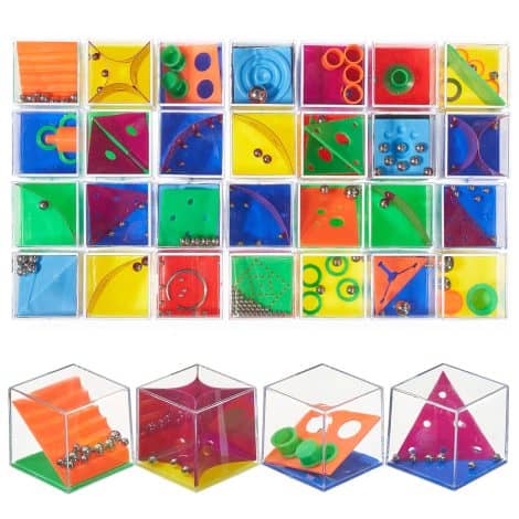 Les “Twidllers” sont 28 mini casse-têtes et jeux de puzzle pour enfants, parfaits pour les occasions festives et les cadeaux.