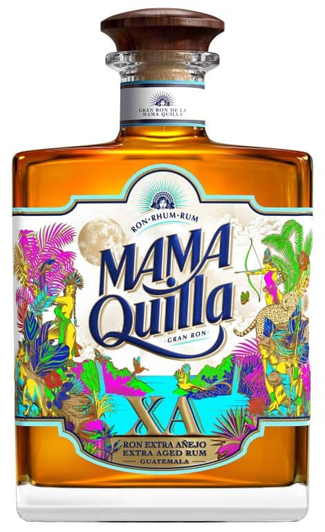 MAMA QUILLA – Rhum de qualité supérieure, récompensé d’une médaille d’or aux Masters Rum & Cachaça 2022 – 40 % d’alcool – Origine Guatemala – Bouteille de 70 cl.