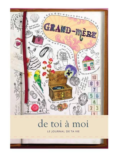 Grand-Mère – à jamais gravé. Journal pour préserver la vie de votre Grand-Mère – cadeau précieux.